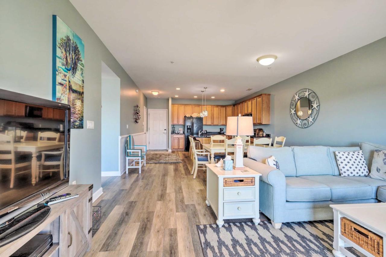 Downtown Ocean City Condo Balcony With Inlet View ภายนอก รูปภาพ