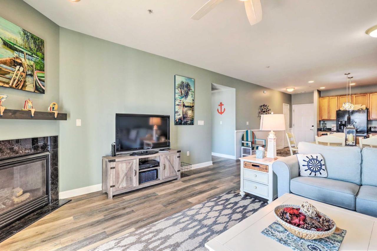 Downtown Ocean City Condo Balcony With Inlet View ภายนอก รูปภาพ