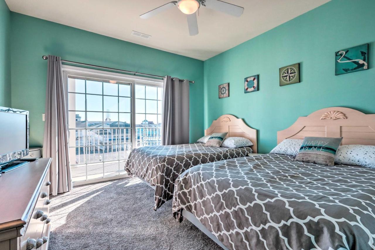 Downtown Ocean City Condo Balcony With Inlet View ภายนอก รูปภาพ